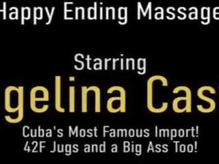 Super masáž a kočička fucking&excl; kubánský bohyně angelina castro dostane dicked&excl;